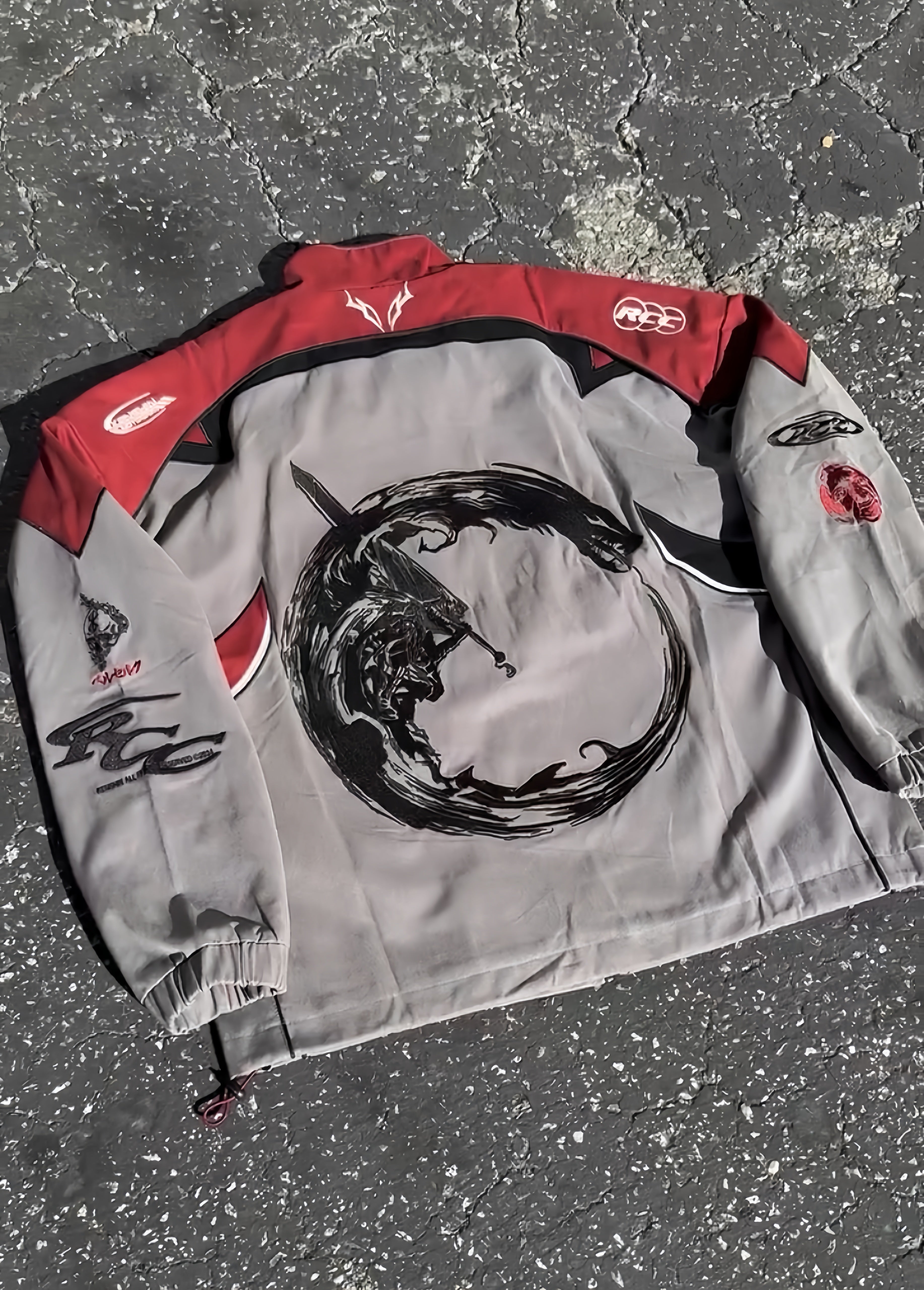 Muchic Unisex Anime Berserk racing jacket V2