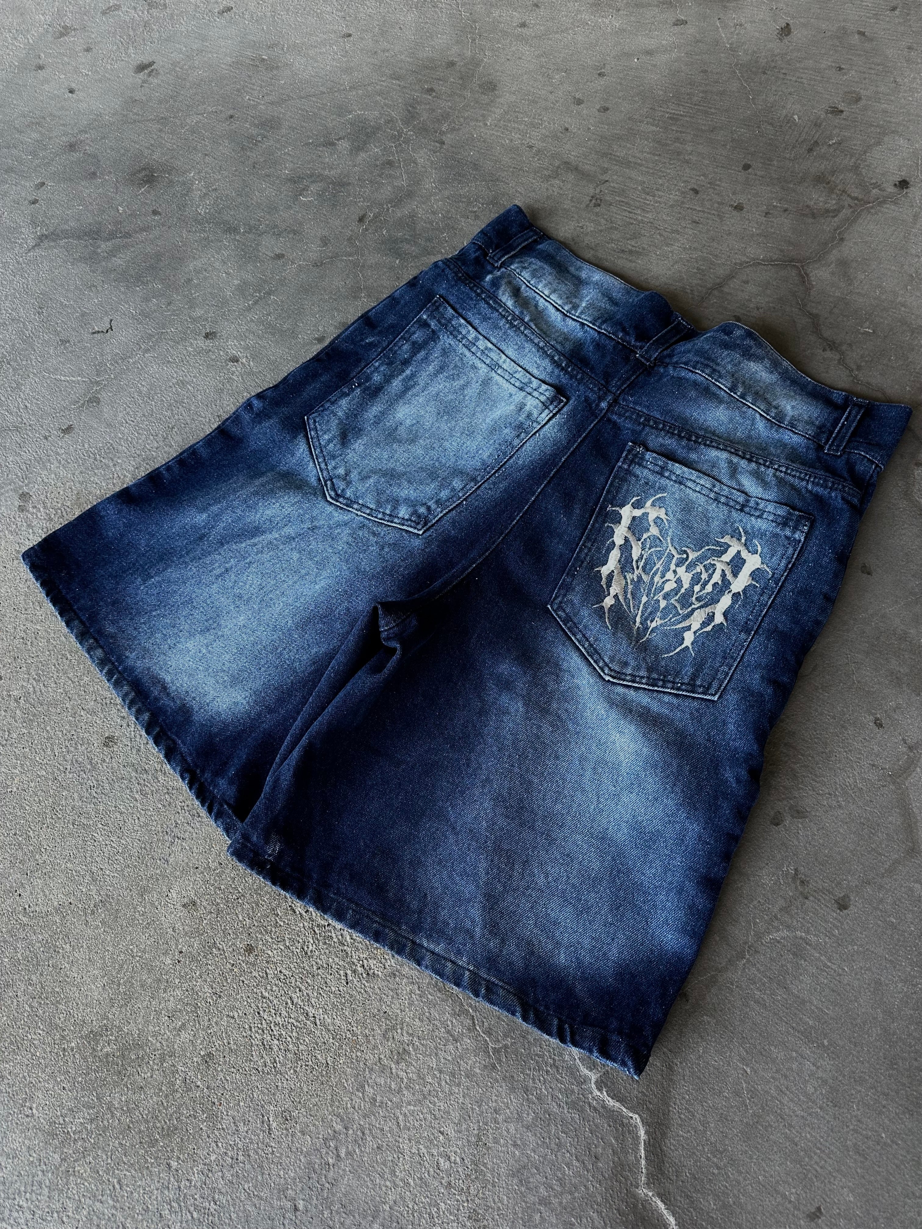 "Phantom Troupe" Jorts (Blue)