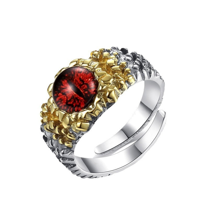 Mystic Demon Eye Adjustable Ring