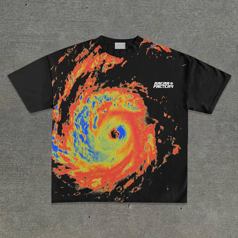 Muchic Storm print T-shirt