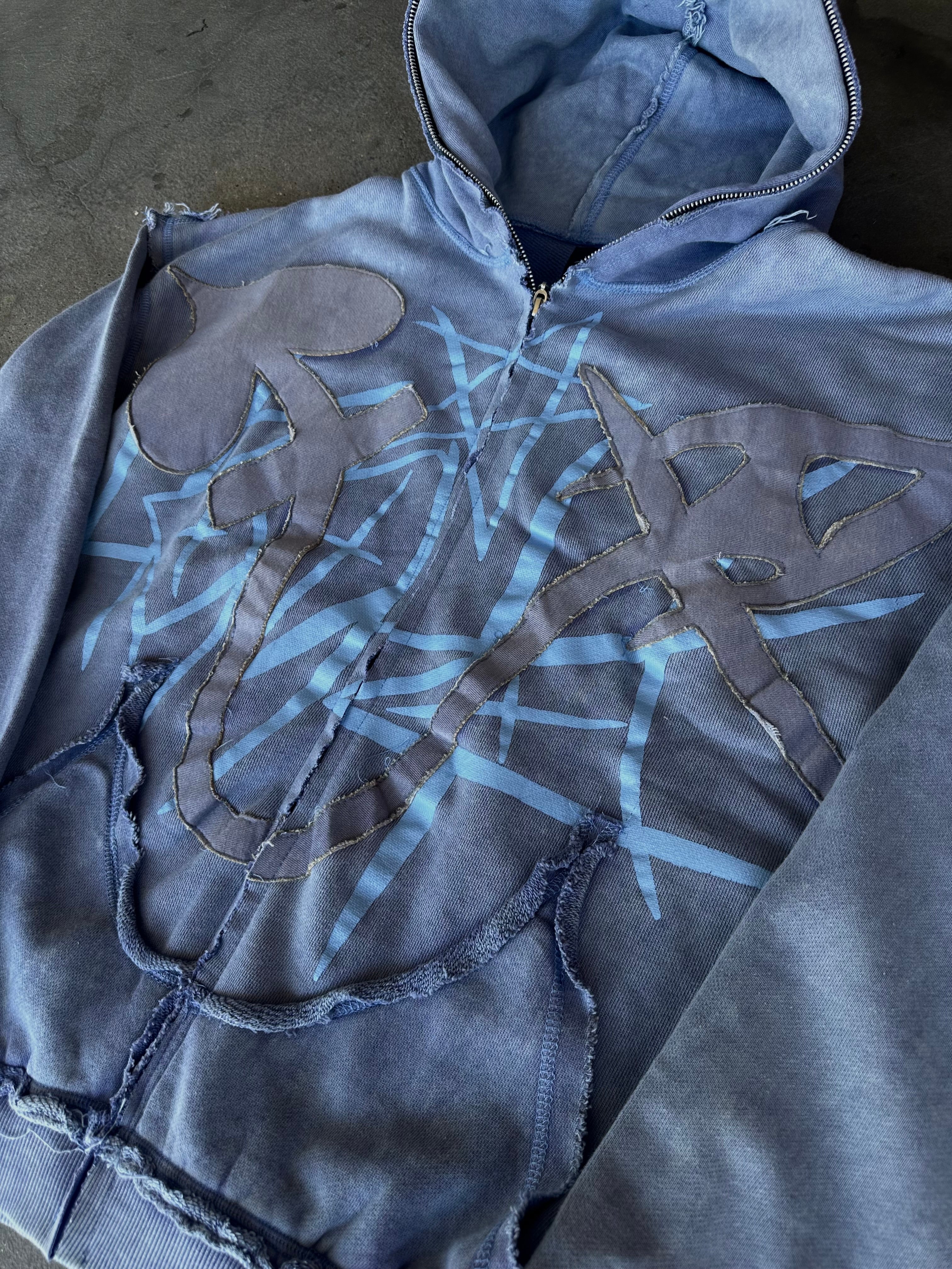 “Resistance” Full-Zip (Blue)