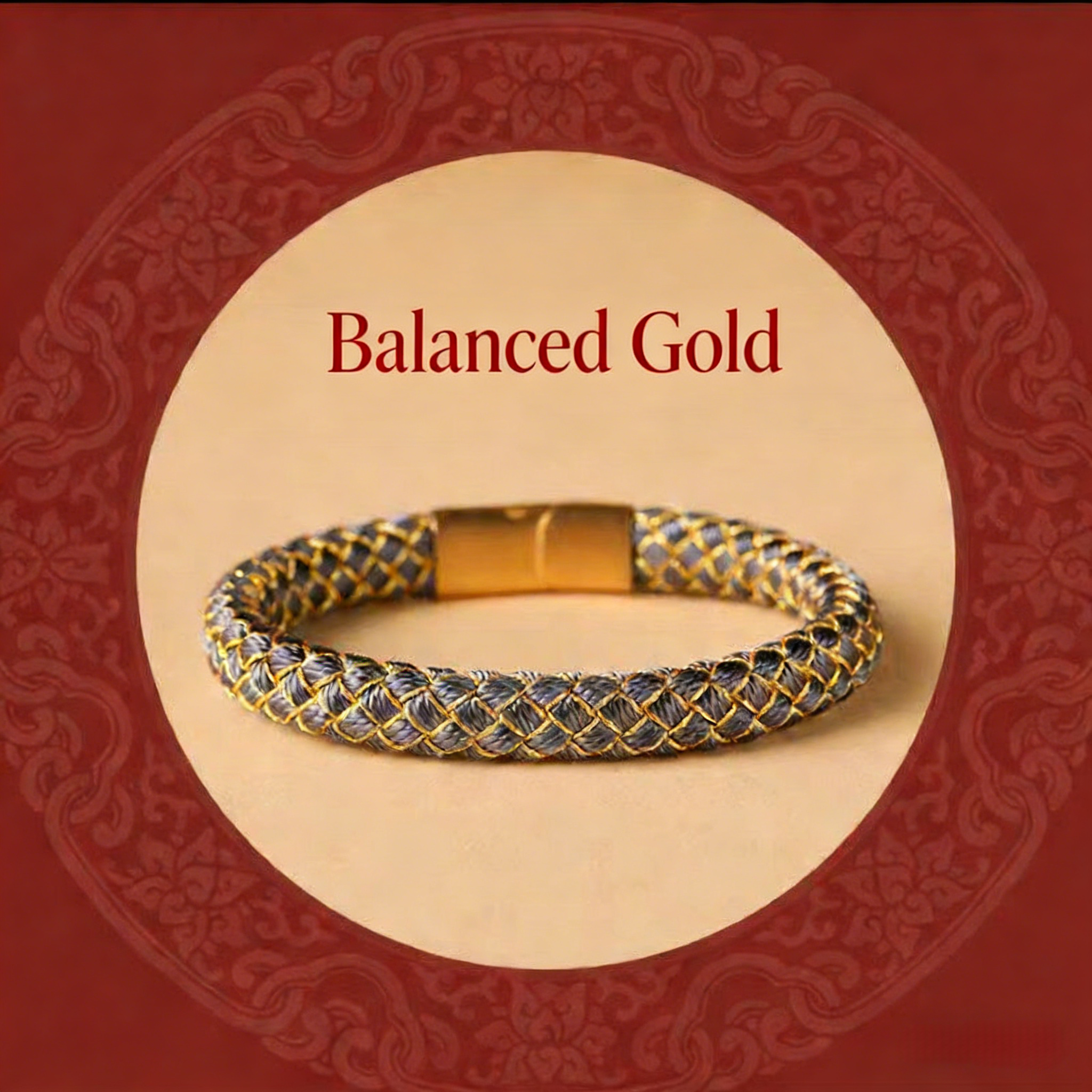 Five Elements Dragon Scale Magnetic Bracelet – Balance & Protection