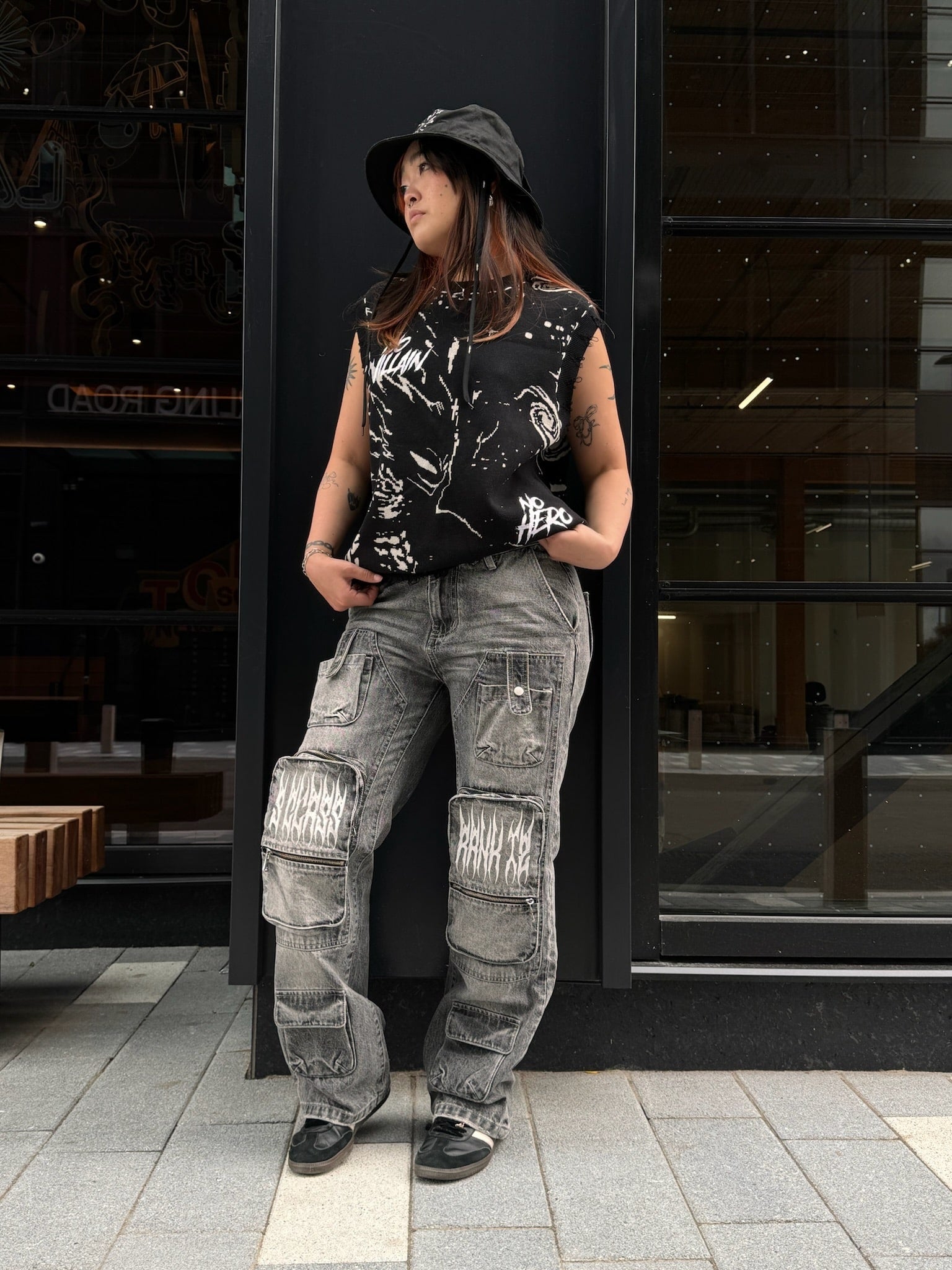 "Armor" Baggy Cargo Pants