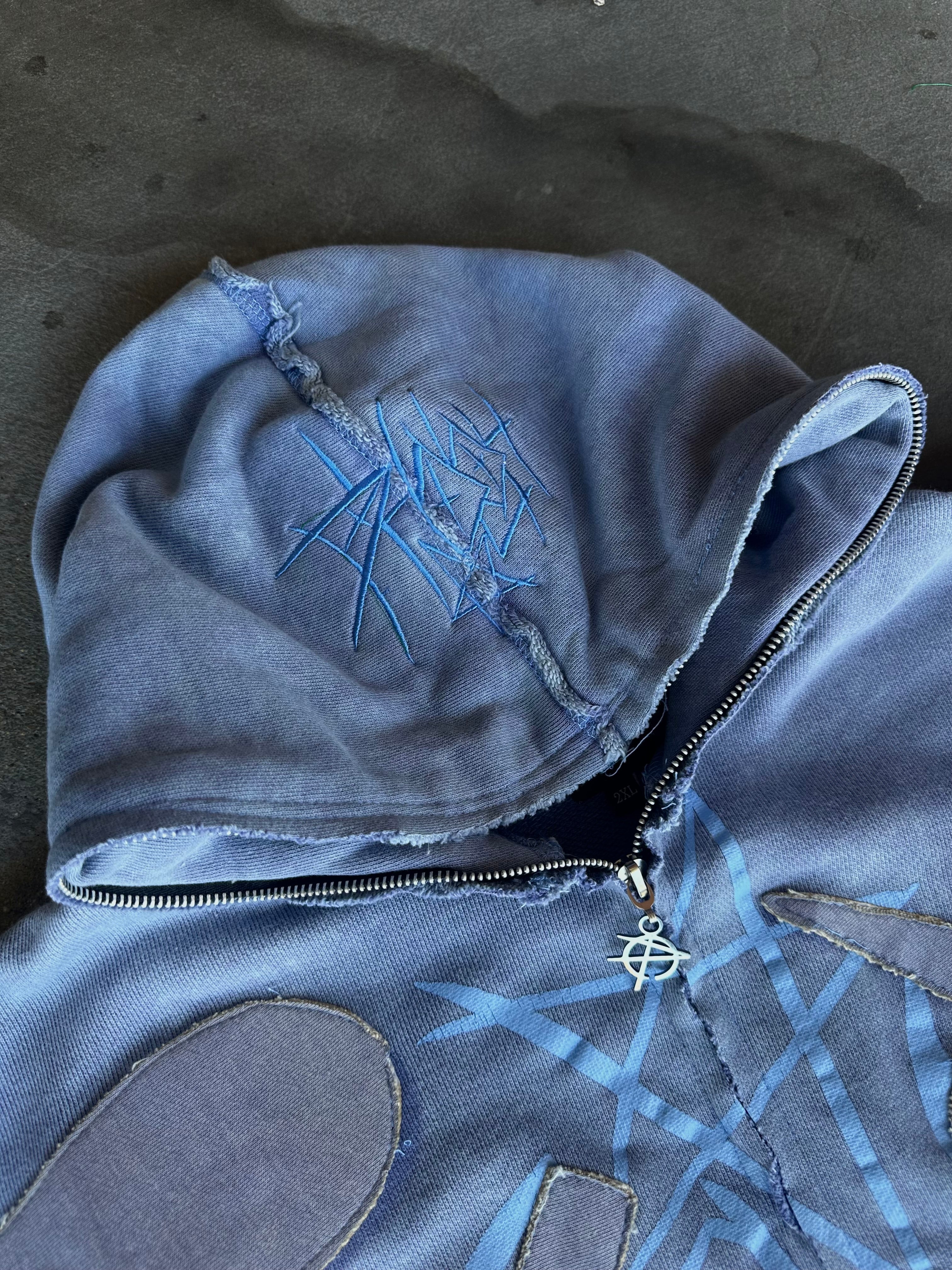 “Resistance” Full-Zip (Blue)