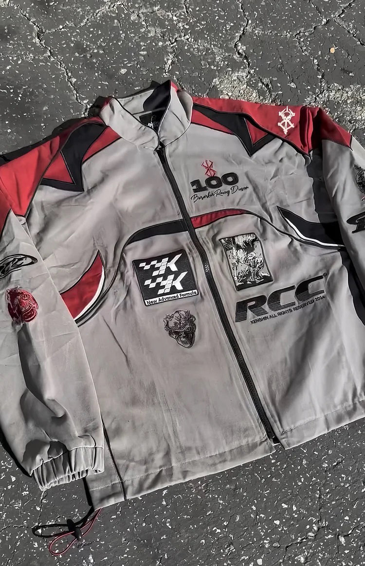 Muchic Unisex Anime Berserk racing jacket V2