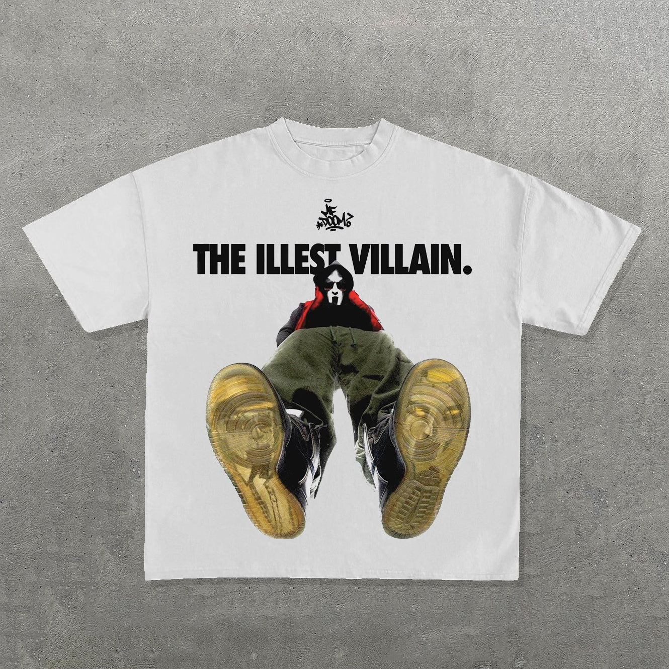 Muchic The Illest Villain Print Short Sleeve T-Shirt