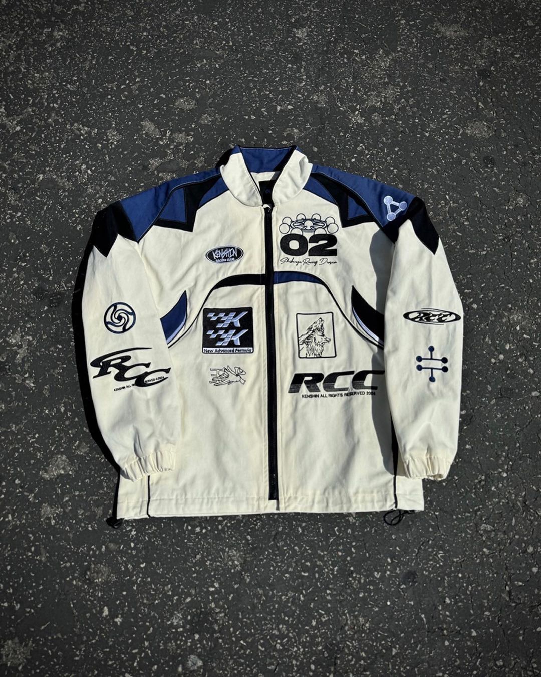 Muchic Unisex Anime Megumi Racing Jacket - JJK