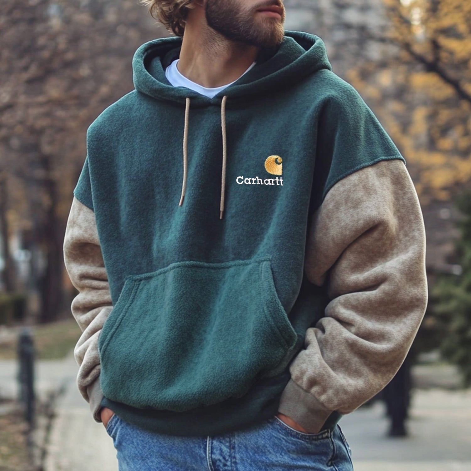 Vintage Outdoor Brand Hoodie