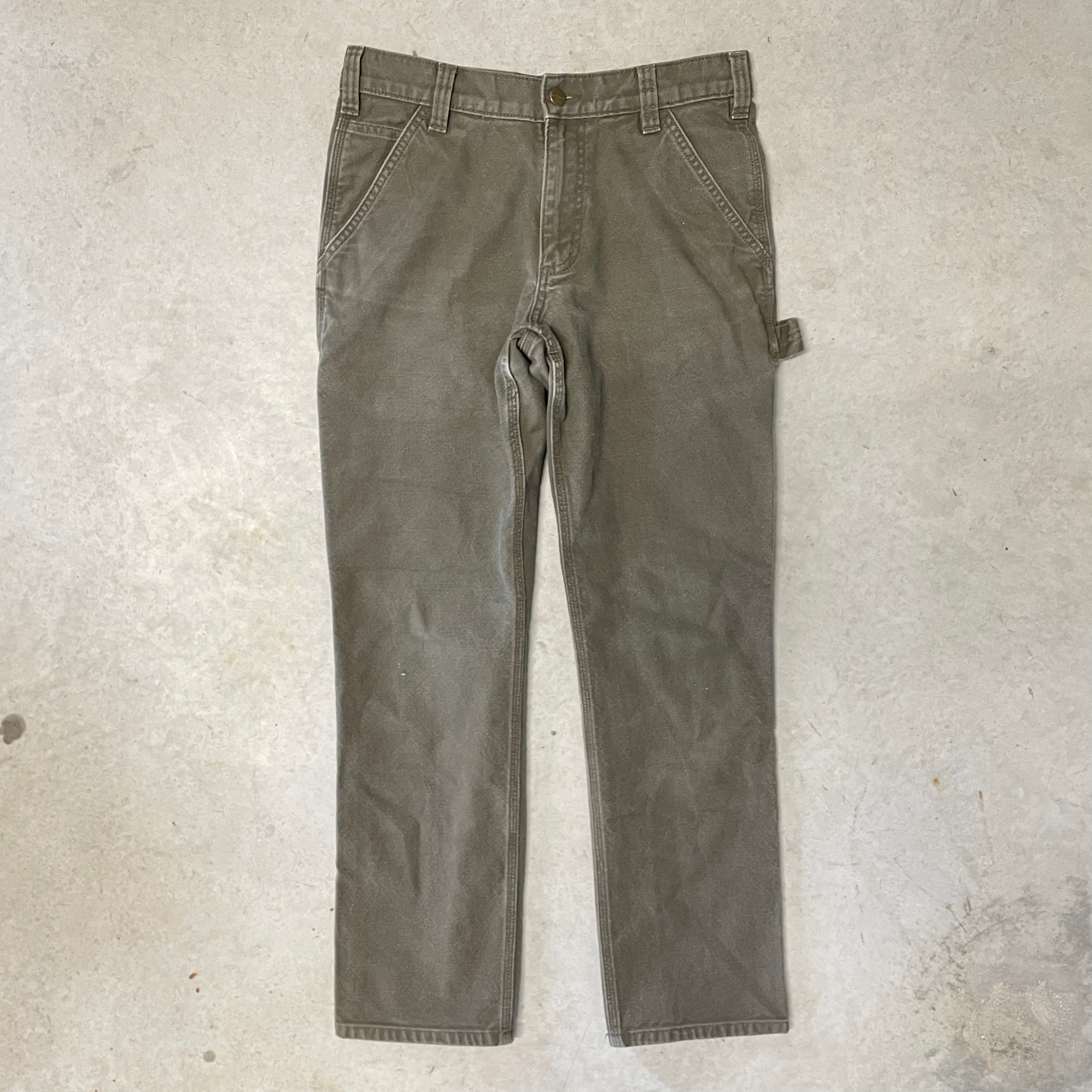 Vintage Carhartt Green Carpenter Trousers