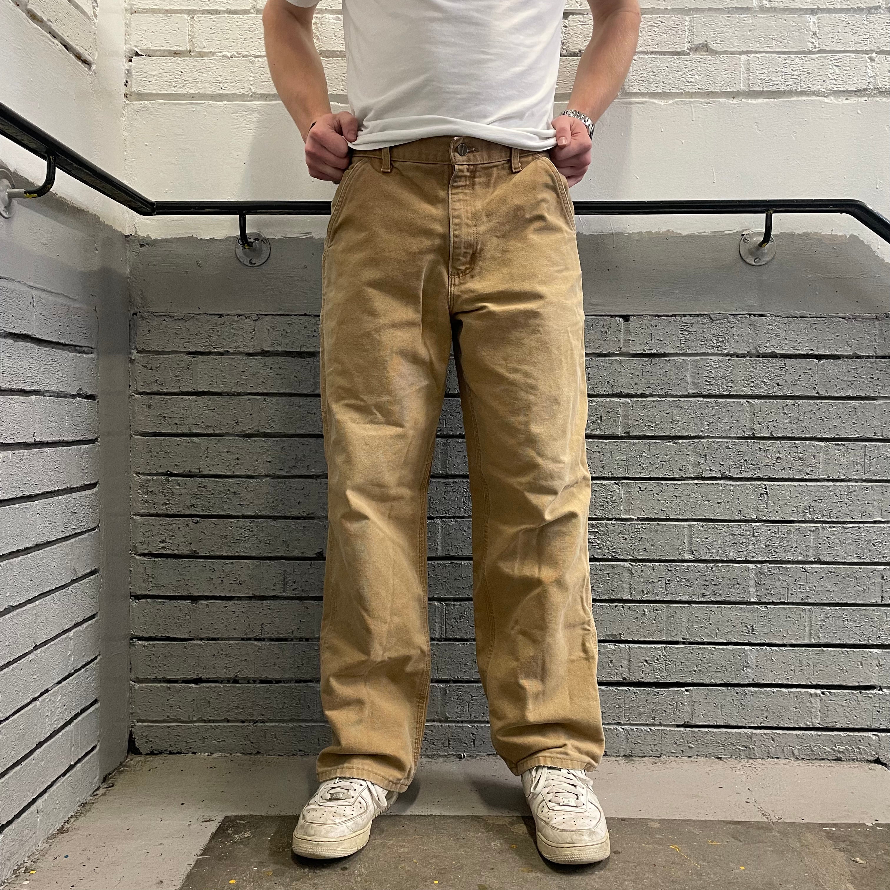 Vintage Carhartt Sand Carpenter Trousers