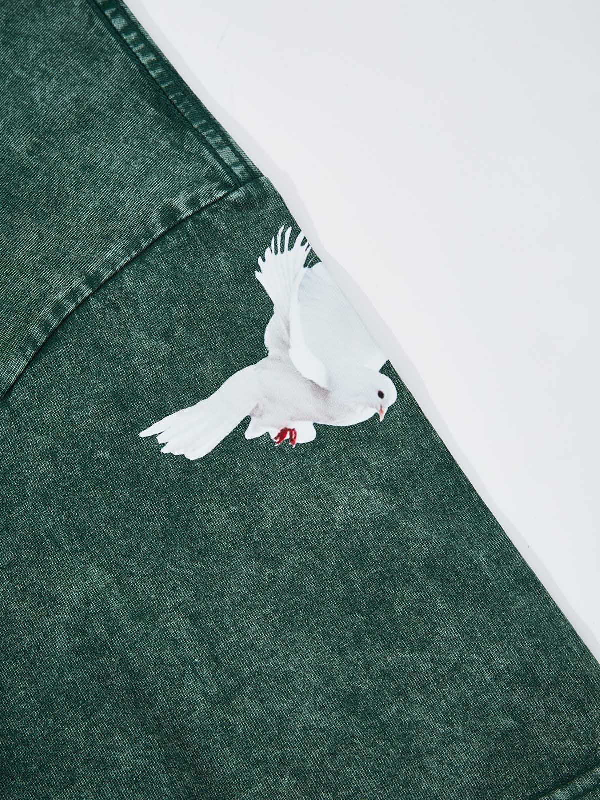 Obstacles and Dangers © Black Madonna and Child Four-Color Retro Washed T-Shirt