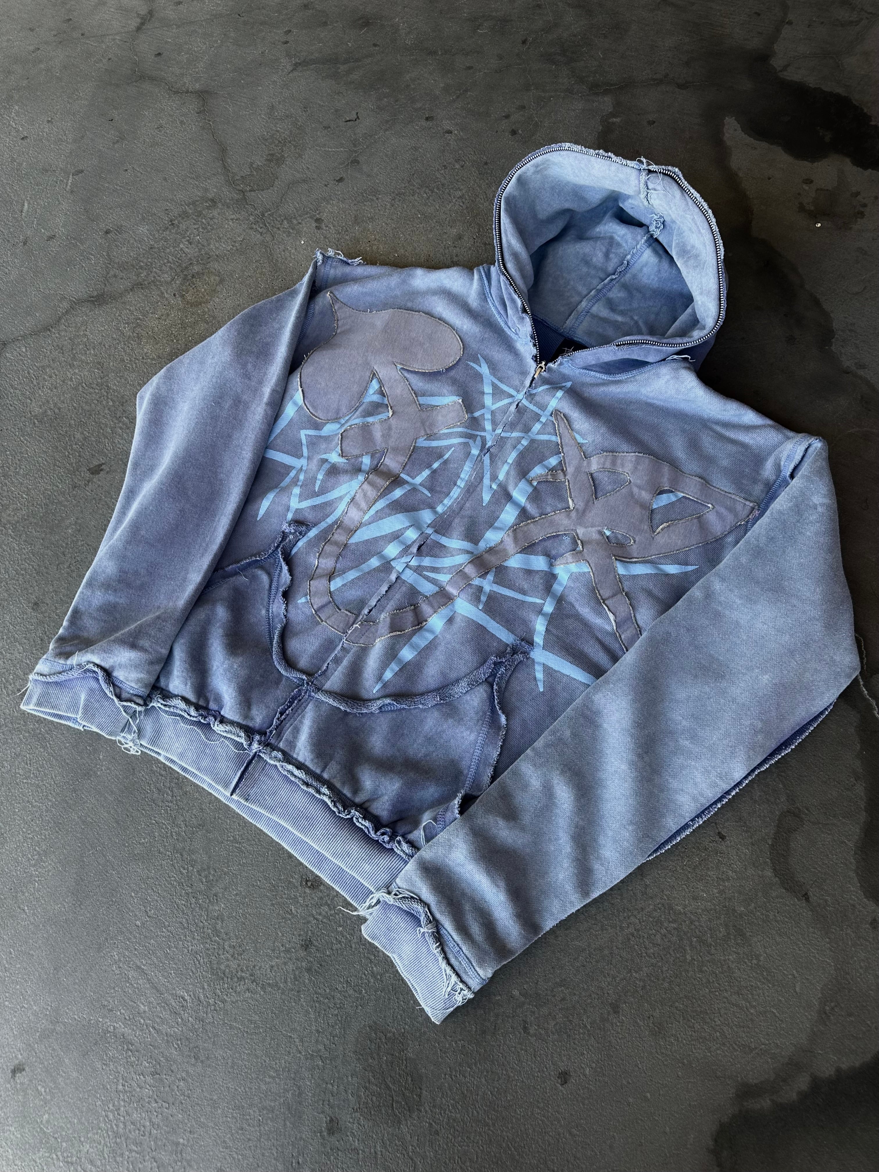 “Resistance” Full-Zip (Blue)