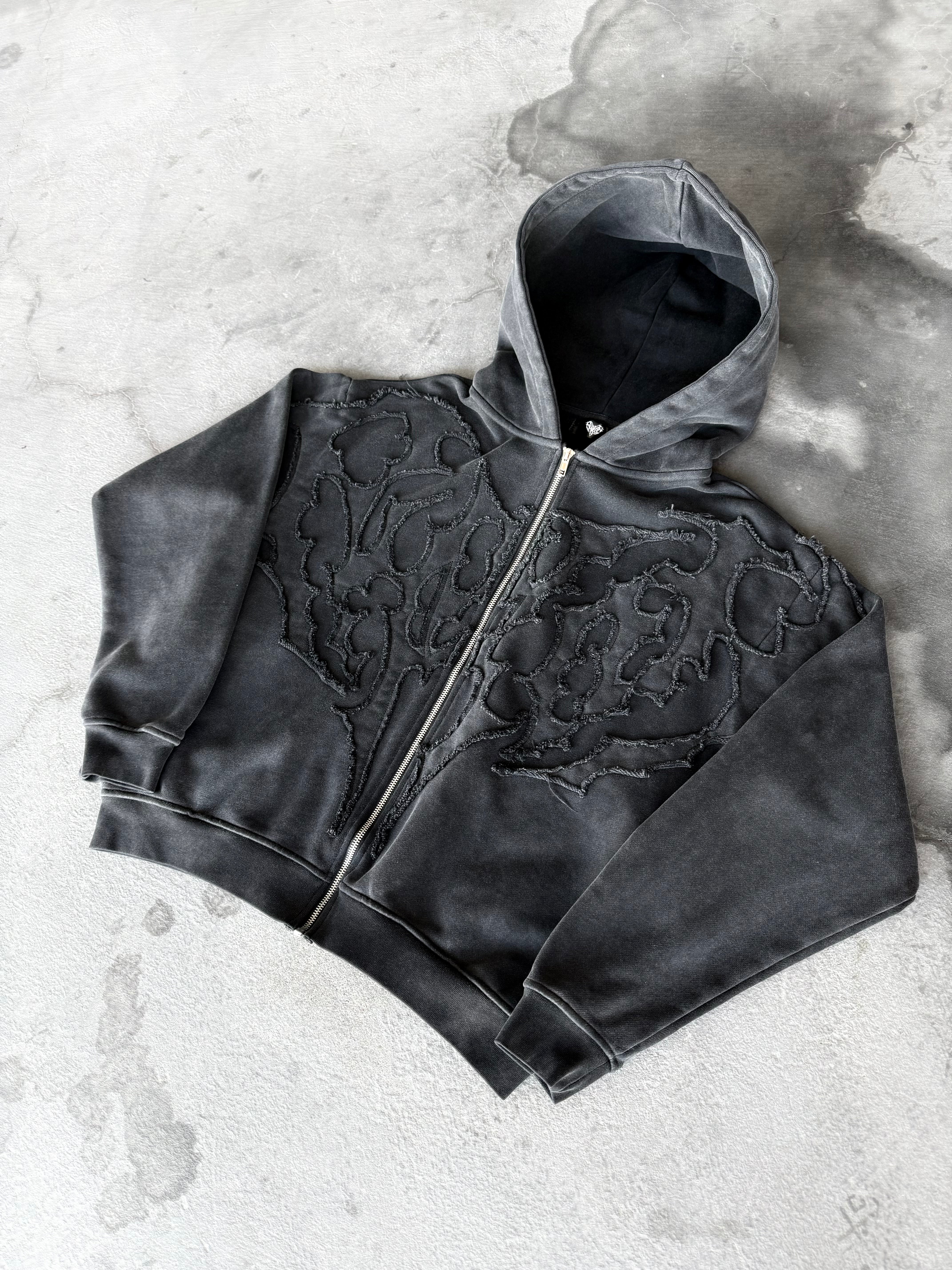 "Phantom Troupe” Zip-Up (Stone)