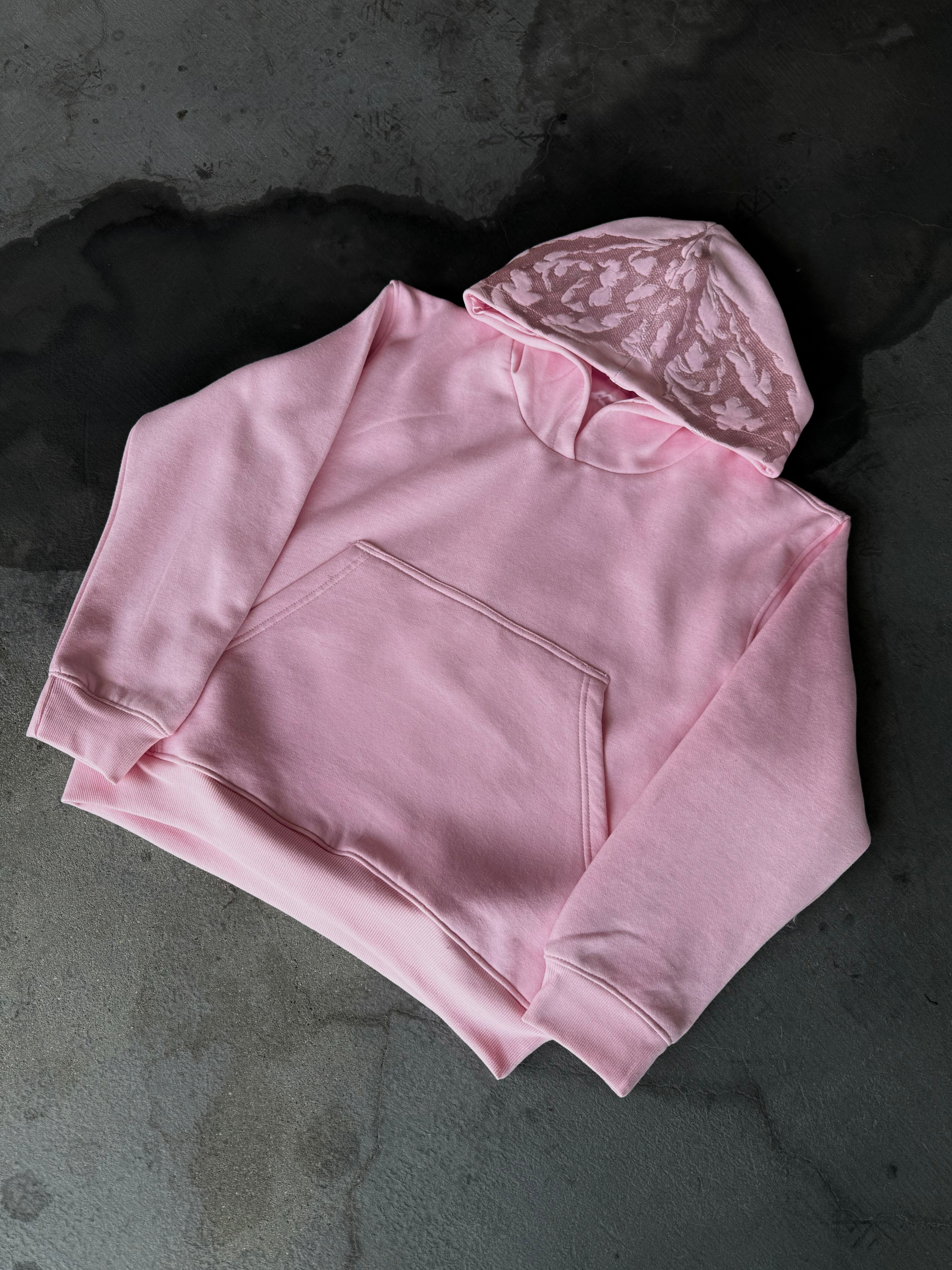 “Ghoul” Hoodie (Light Pink)