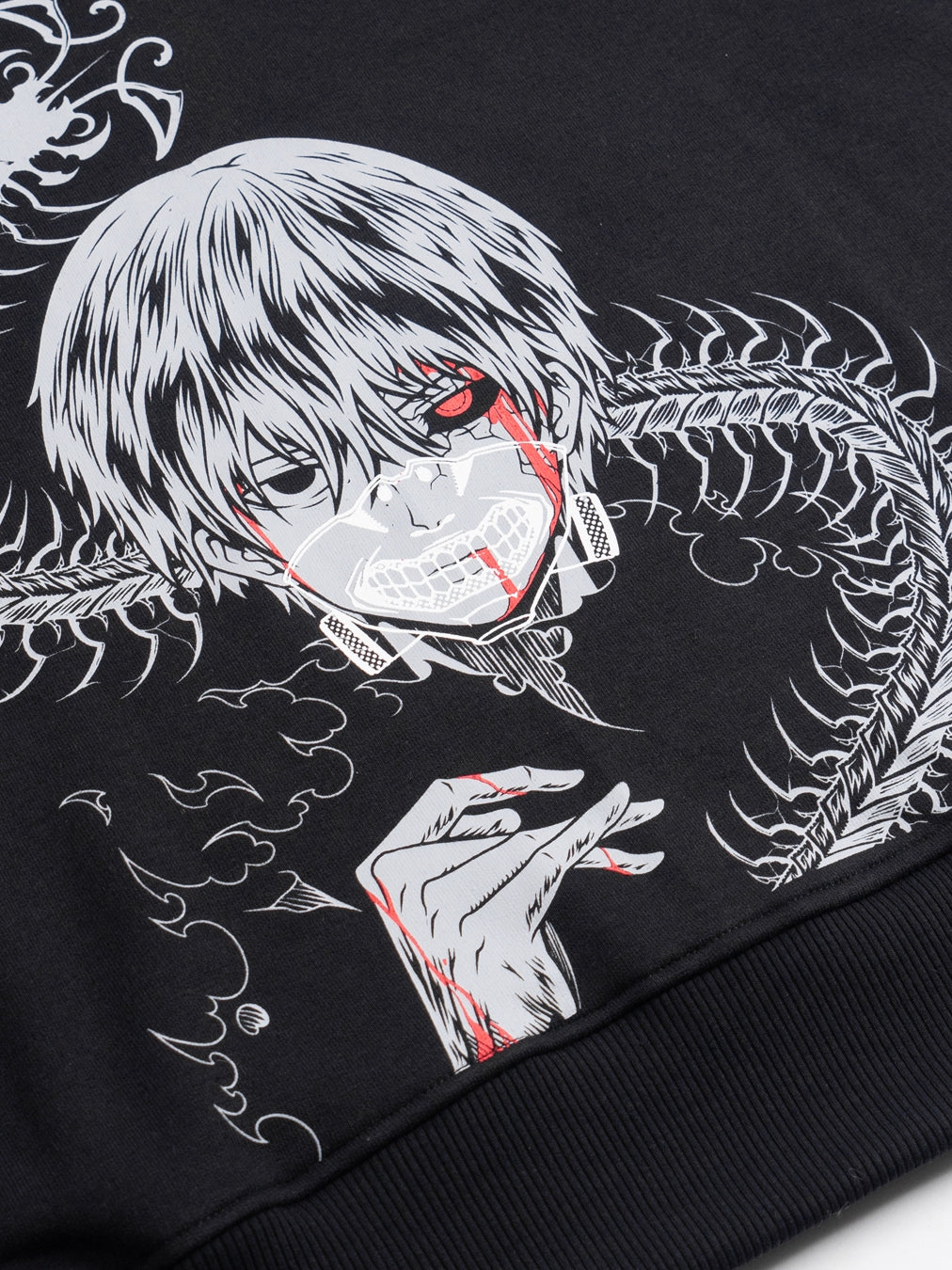 Muchic Unisex Tokyo Ghoul Kaneki Hoodie