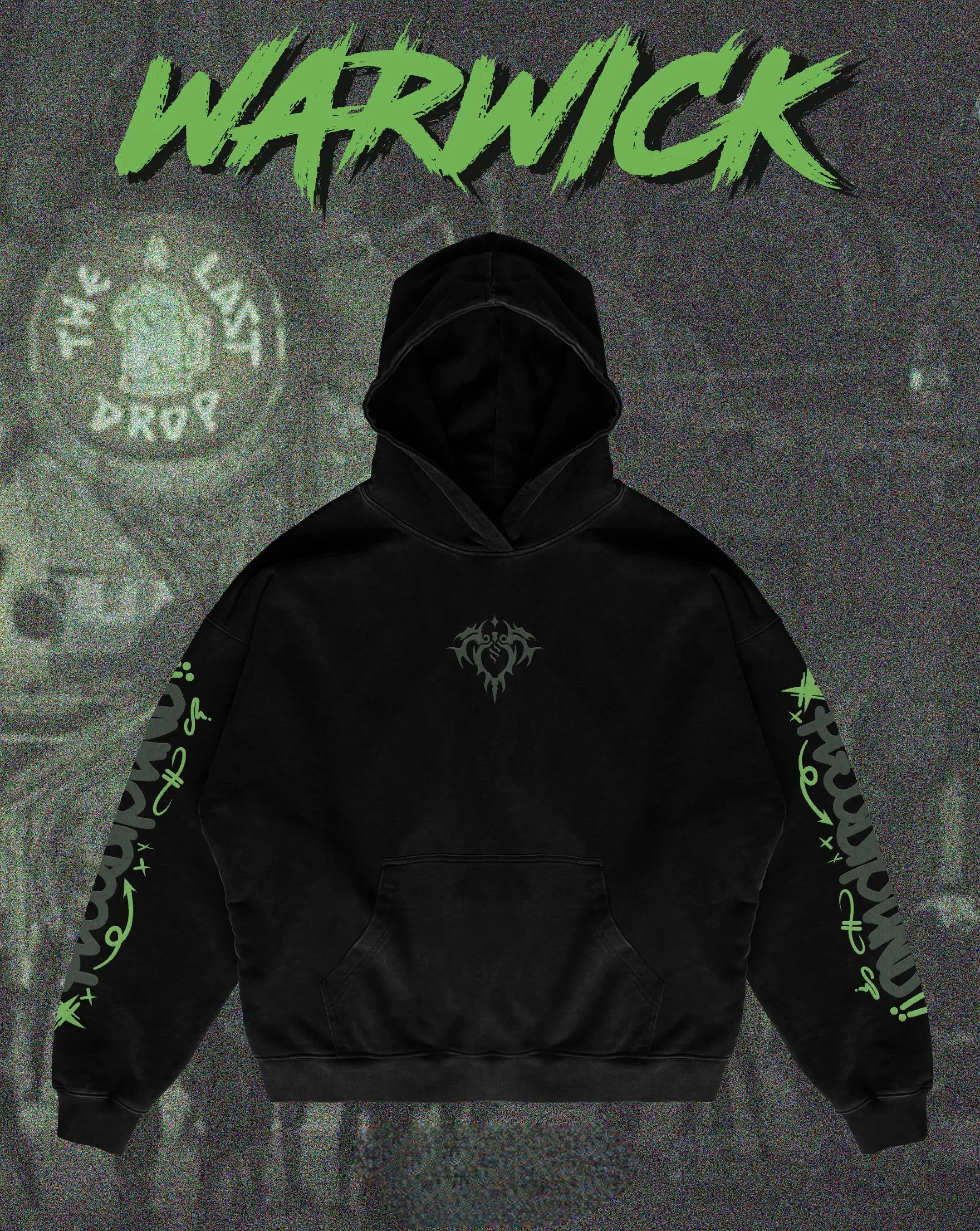 ⏰Limited time promotion💥 Muchic "Bloodhound" Warwick Oversized Hoodie