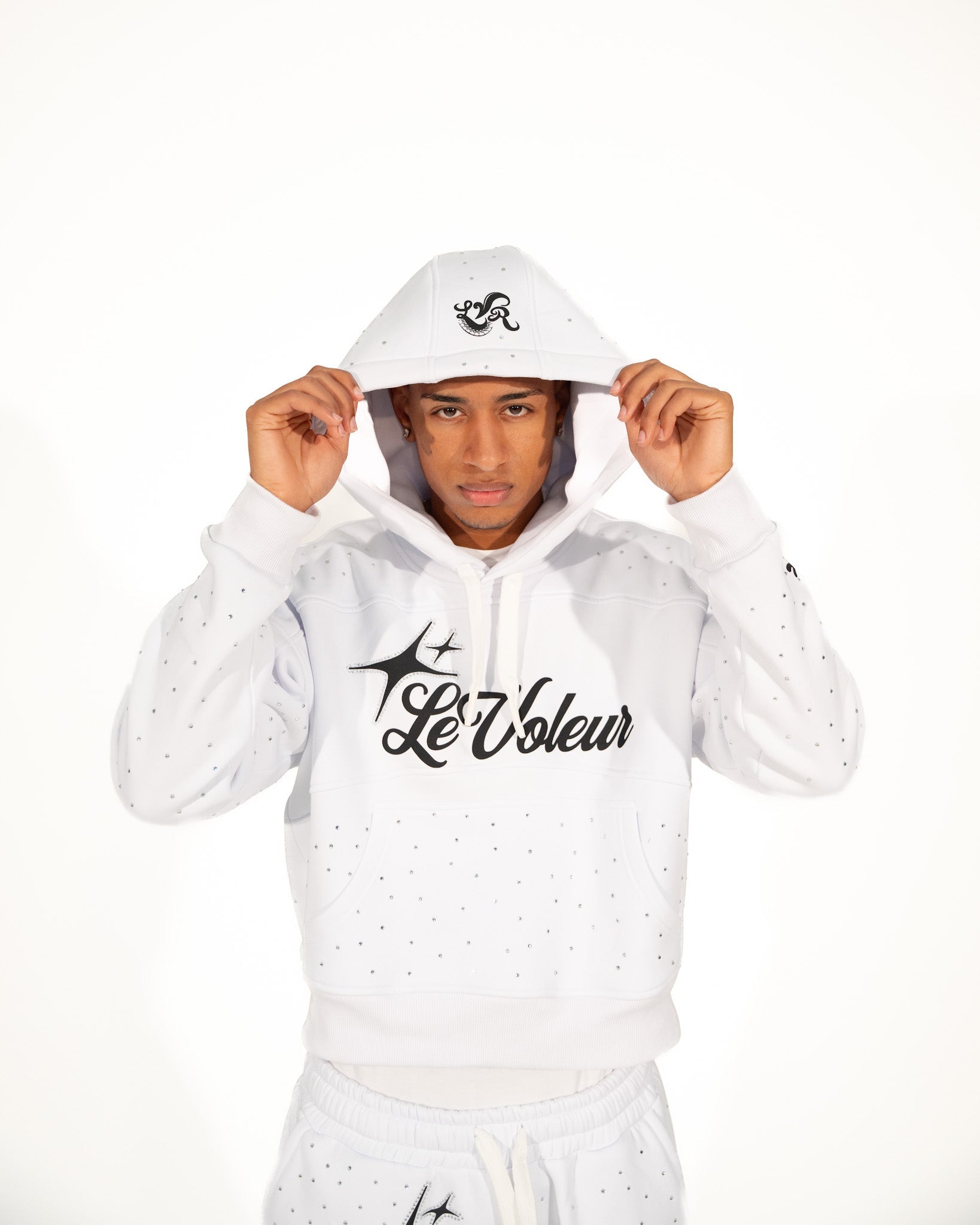 LT2 WHITE HOODIE