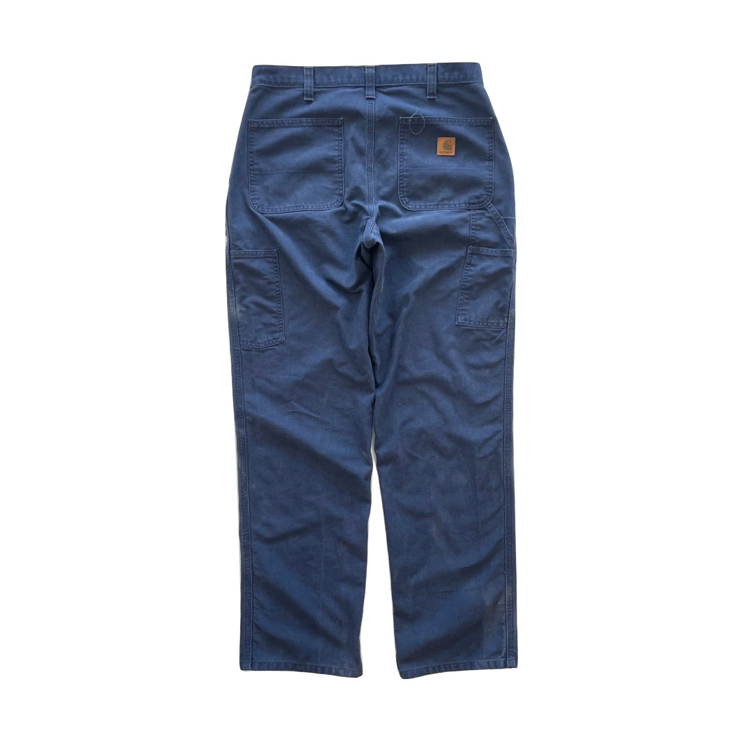 Vintage Carhartt Blue Carpenter Trousers