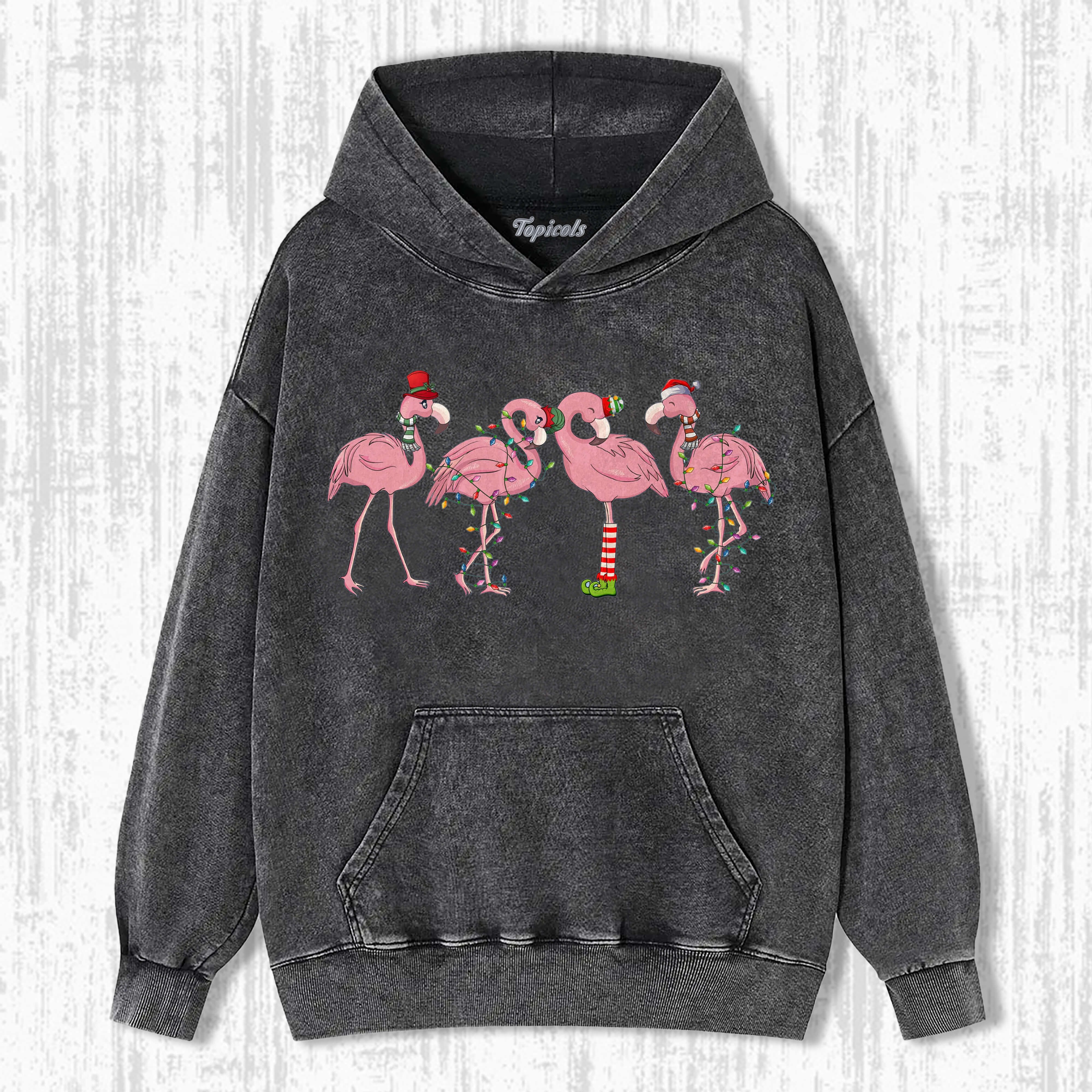 FLAMINGO CHRISTMAS SHIRT