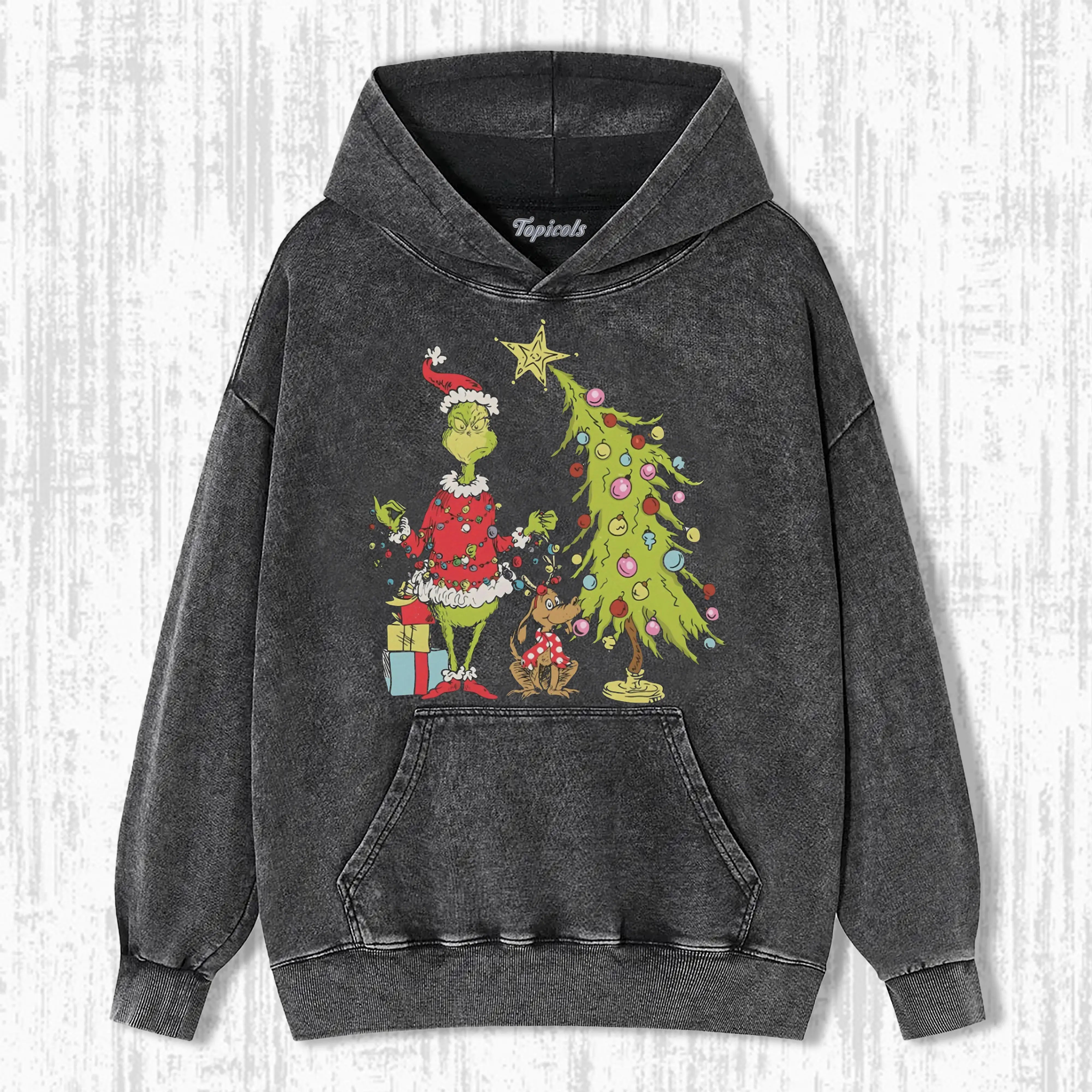 GRINCH CHRISTMAS TREE T-SHIRTS 