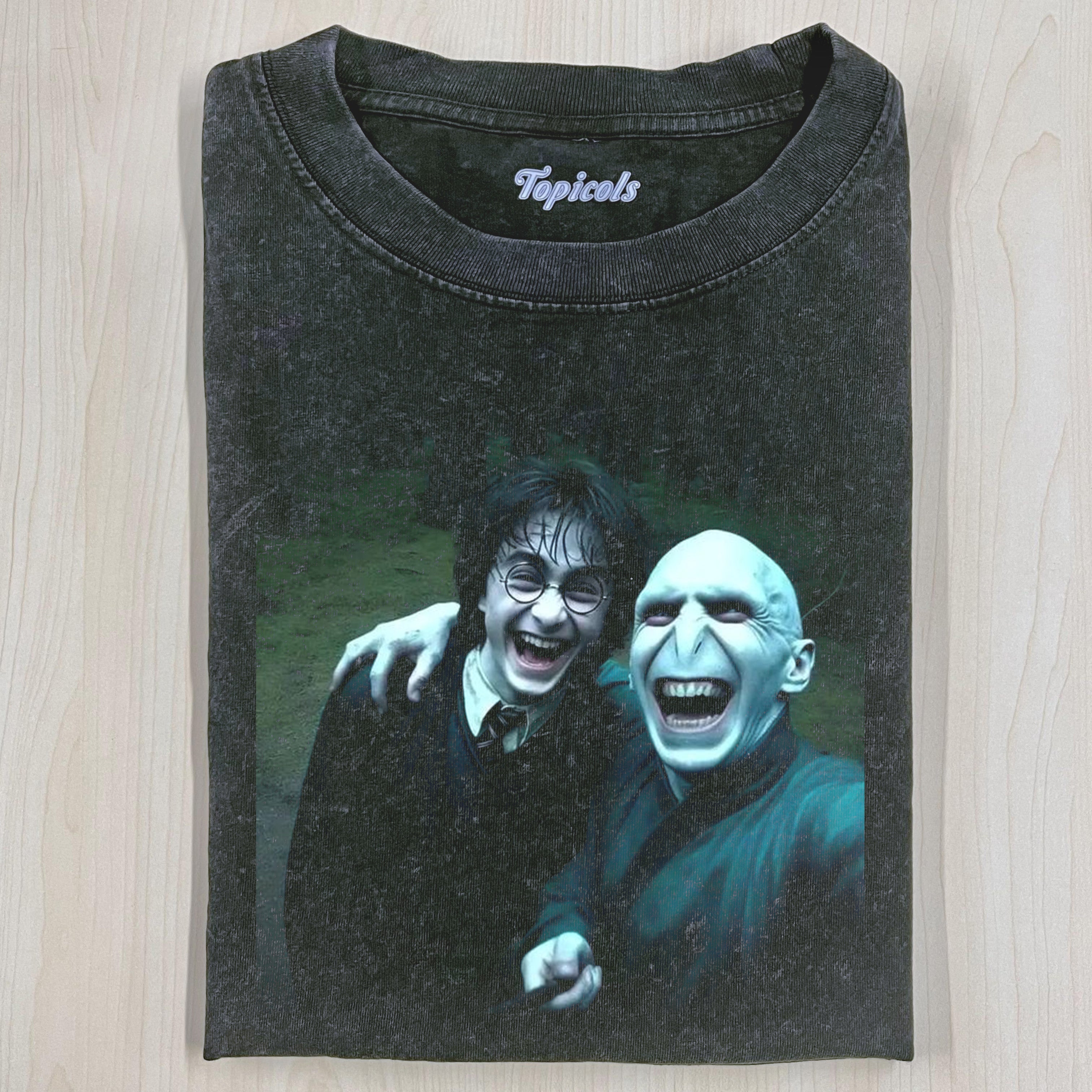 HARRY AND VOLDEMORT SELFIE SHIRT 2.0