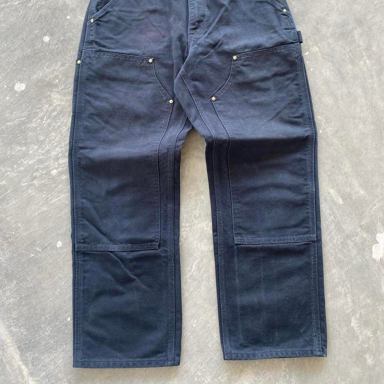 Vintage Carhartt Black Double Knee Carpenter Trousers