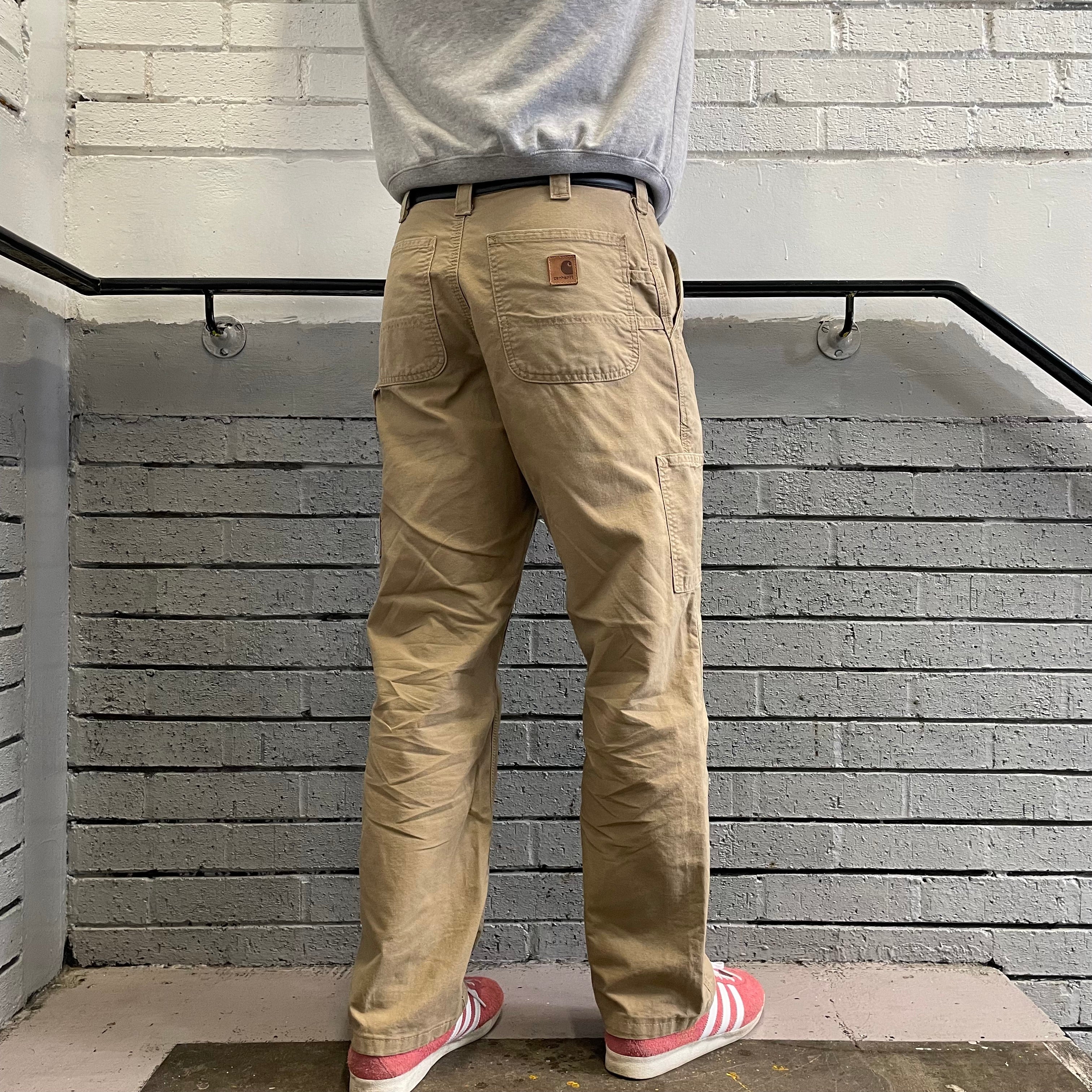 Vintage Carhartt Sand Carpenter Trousers