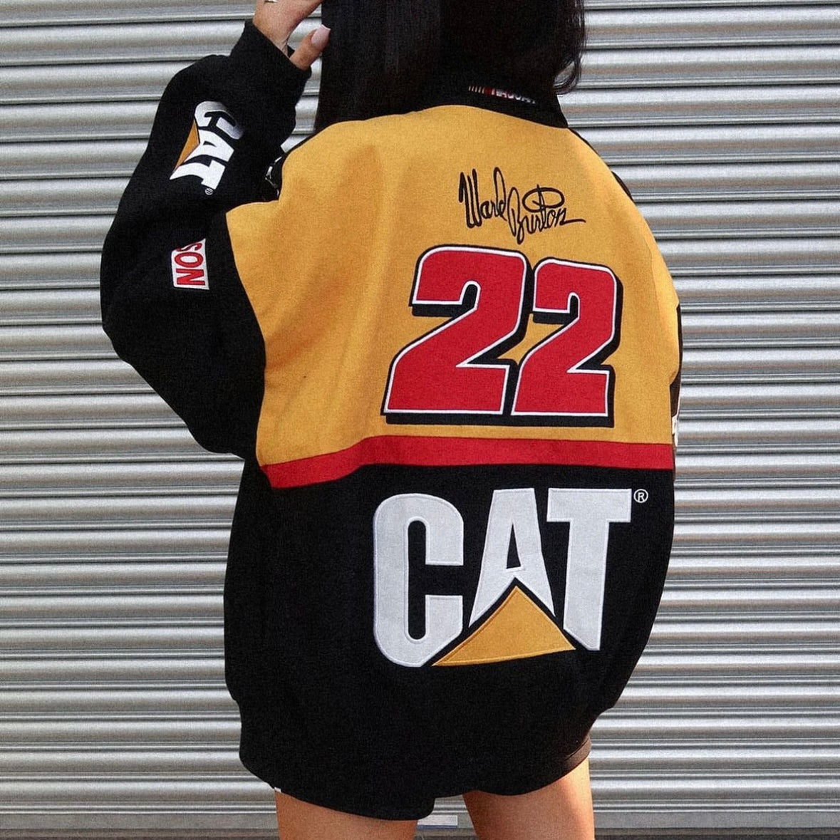 Vintage CAT Nascar Racing Jacket