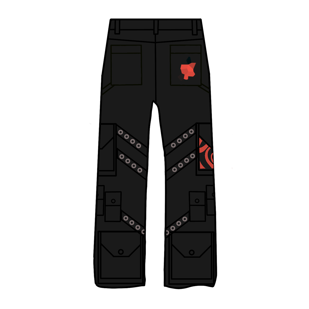 "Cursed Energy" Cargo Pants