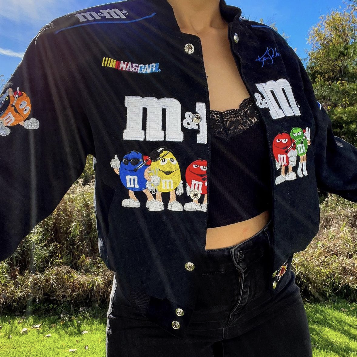 Vintage M&M Nascar Racing Jacket