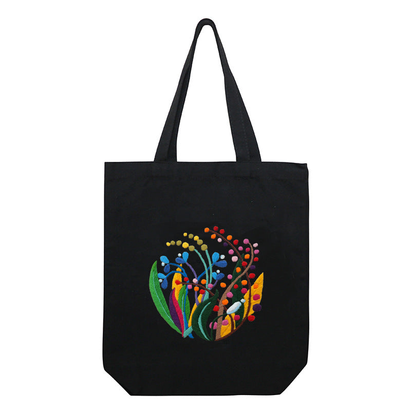 Lu Embroidery Canvas Bag Diy Material Bag(duty free)