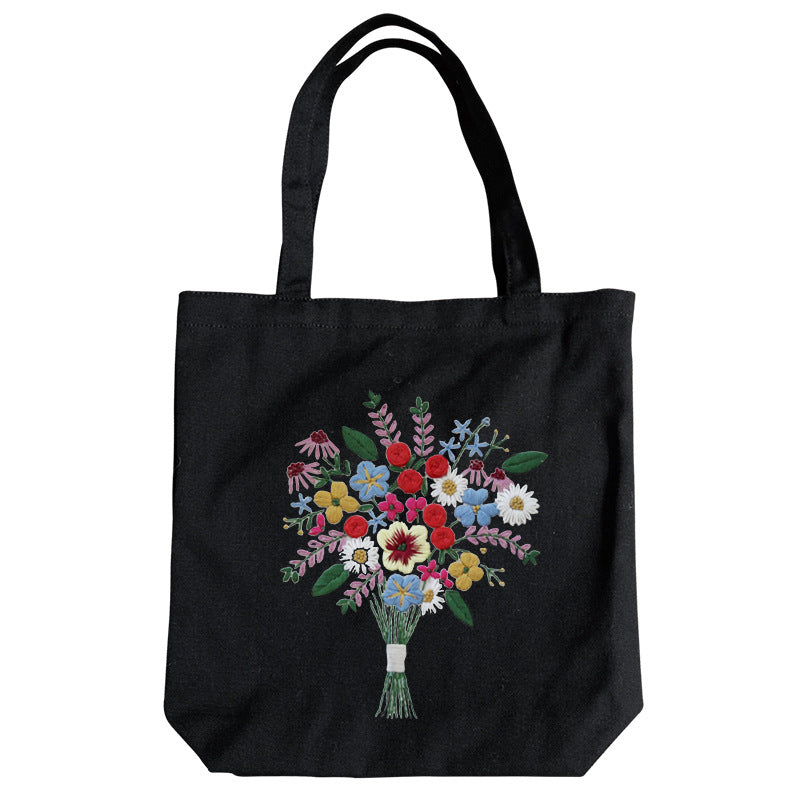 Lu Embroidery Canvas Bag Diy Material Bag(duty free)