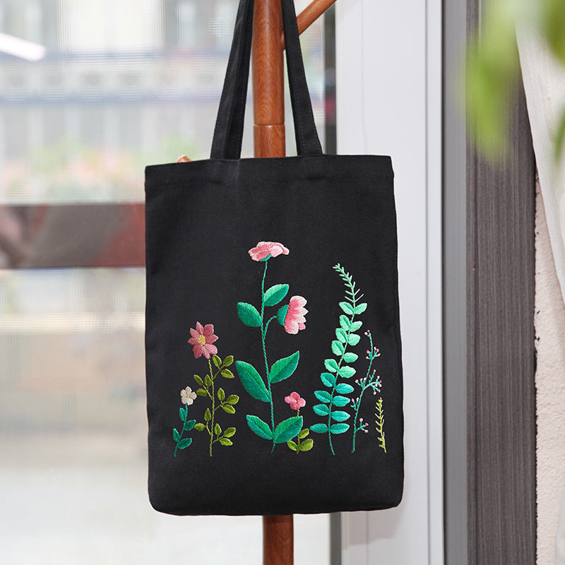 Lu Embroidery Canvas Bag Diy Material Bag(duty free)