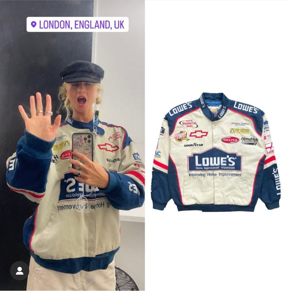 Vintage Lowe's Nascar Racing Jacket