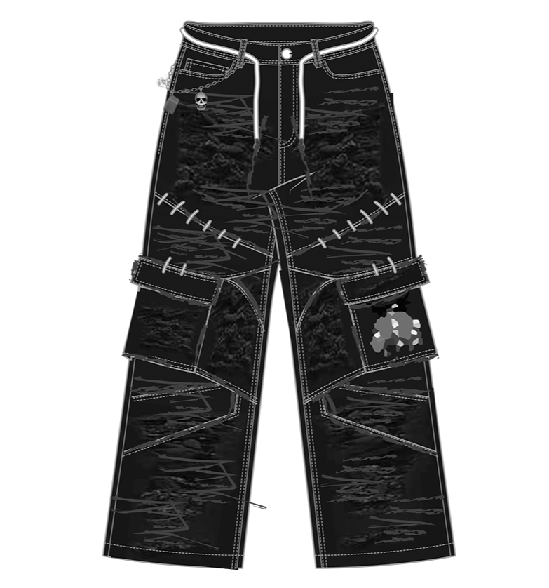 "Cruel Fate" Cargo Pants