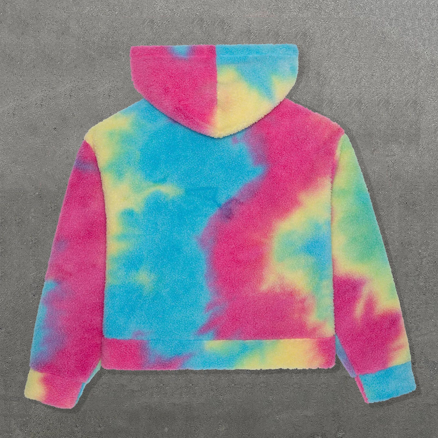 Muchic I Am Kenough Tie-dye Print Hoodie