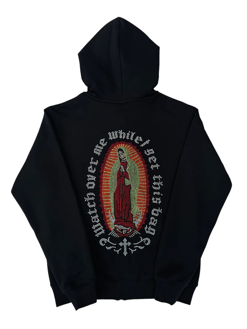 Muchic Unisex Virgencita Puffer Hoodie