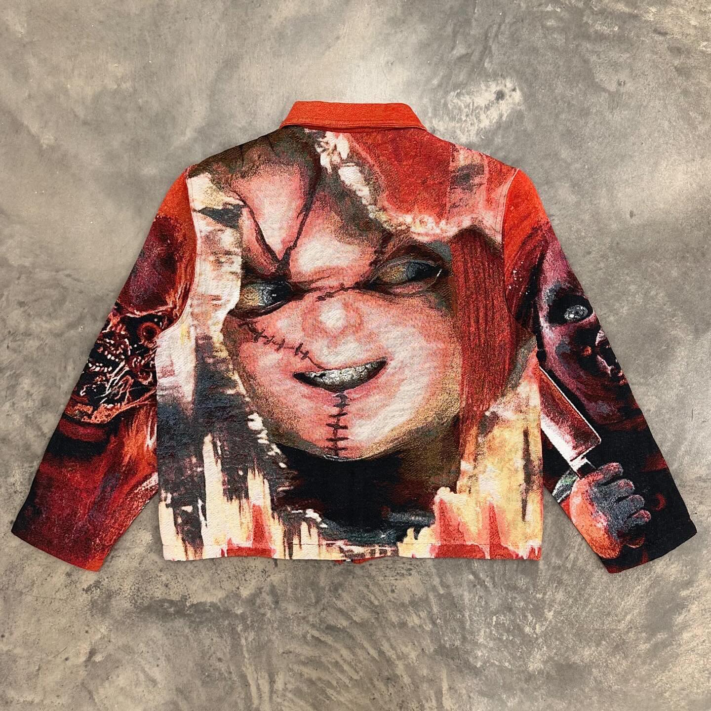 Child’s Play Print Zipped Jacket