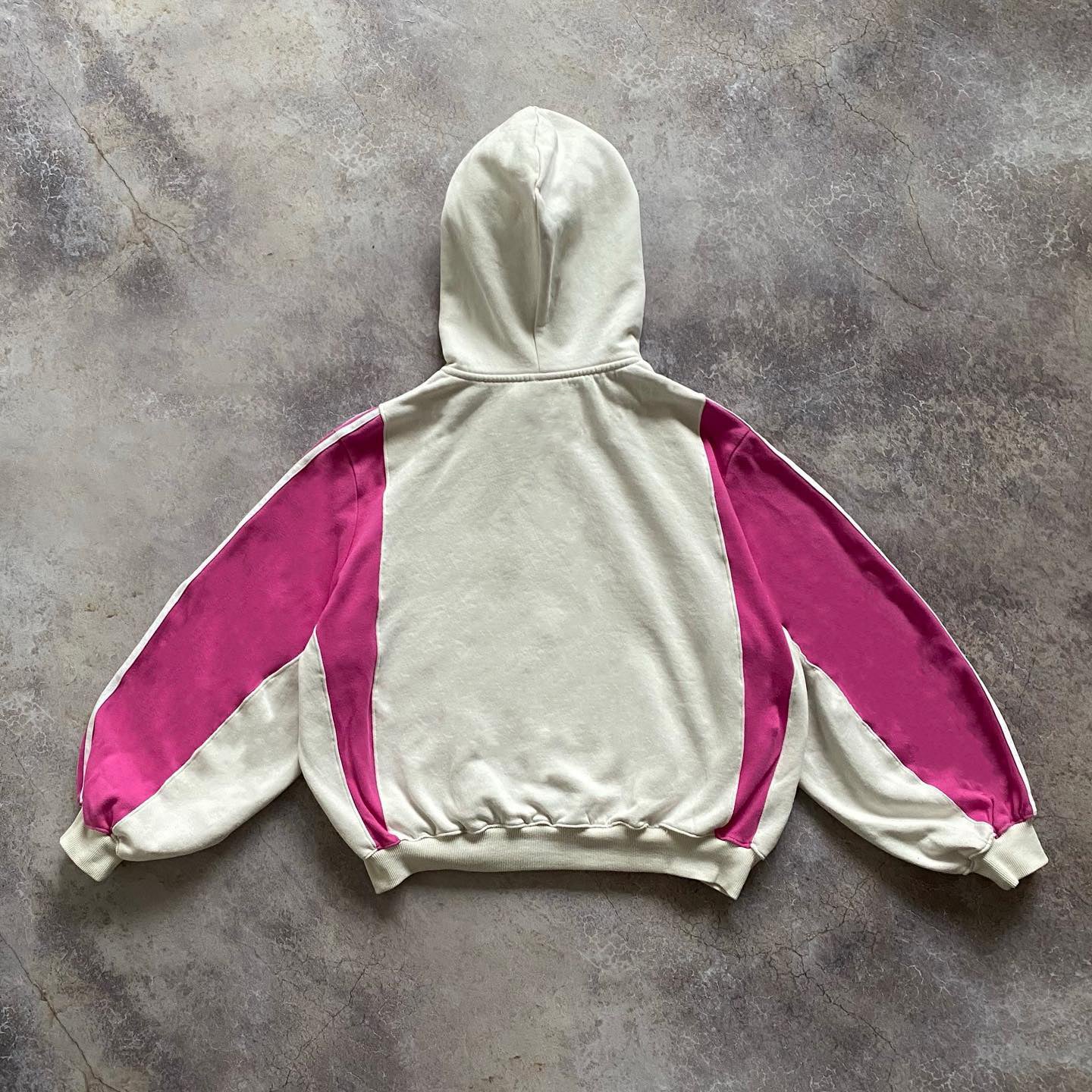 Muchic Sakura Casual Streetwear Zip-Up Hoodie