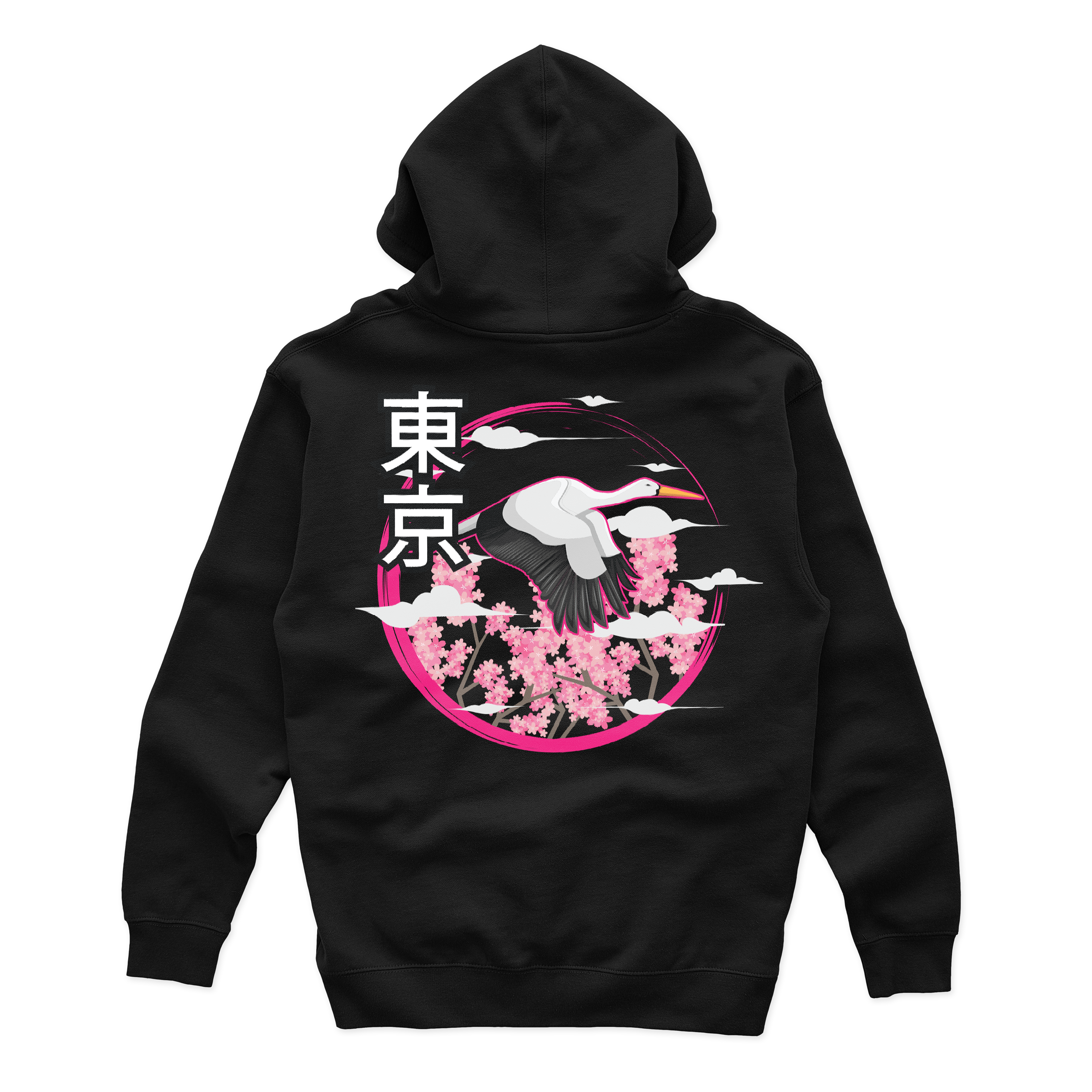 Muchic Unisex "Anime" Cherry Blossom Hoodie