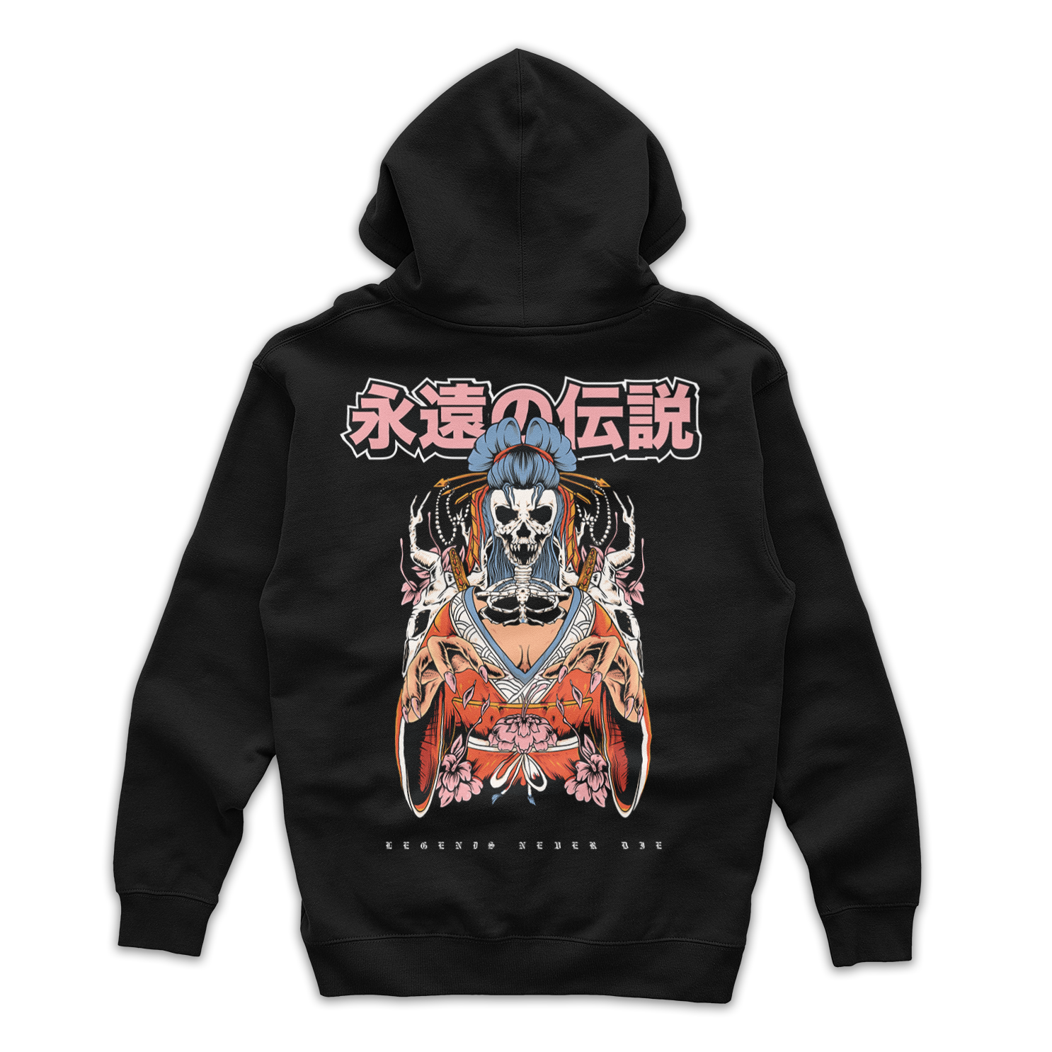 Muchic Unisex "Anime" Revenge Geisha Hoodie