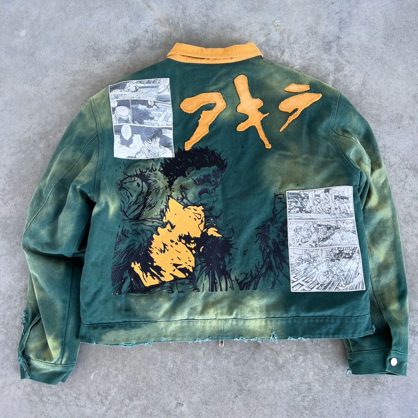 Graffiti casual streetwear jacket