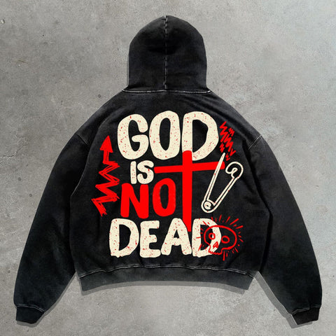 Muchic God Is Not Dead Casual Hoodie