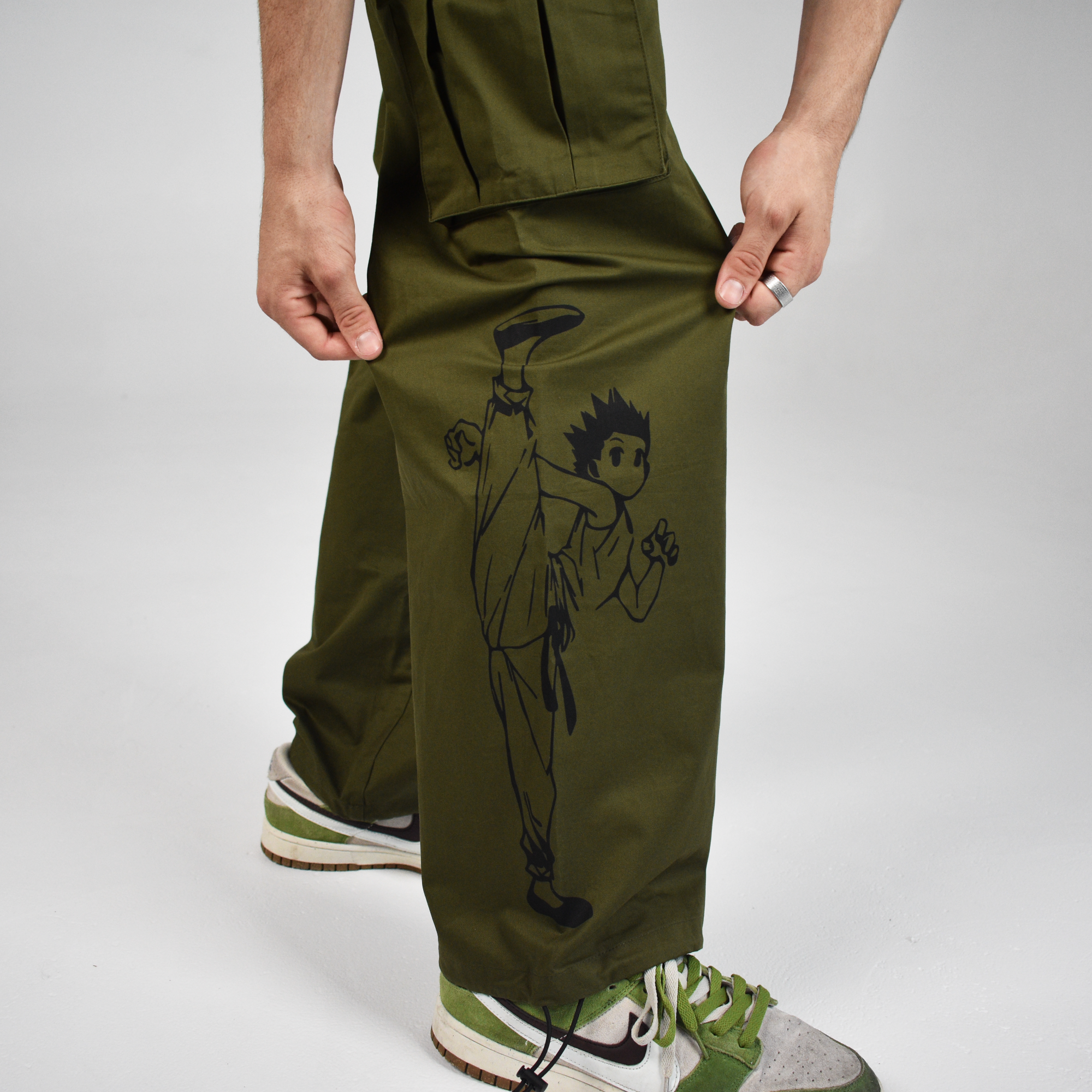 Muchic Unisex GON & KILLUA PARACHUTE PANTS