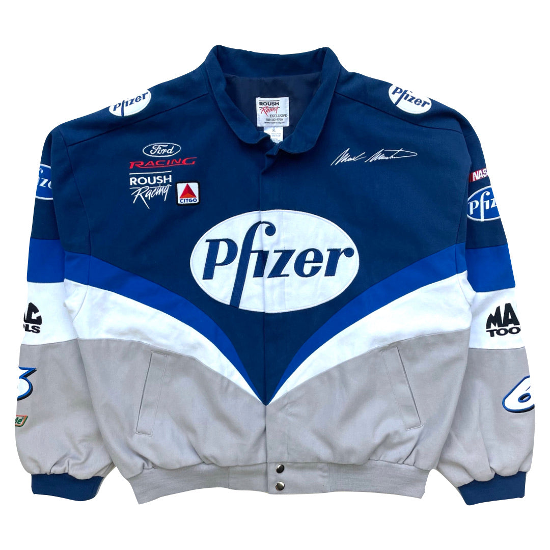 Vintage Pfizer Nascar Racing Jacket