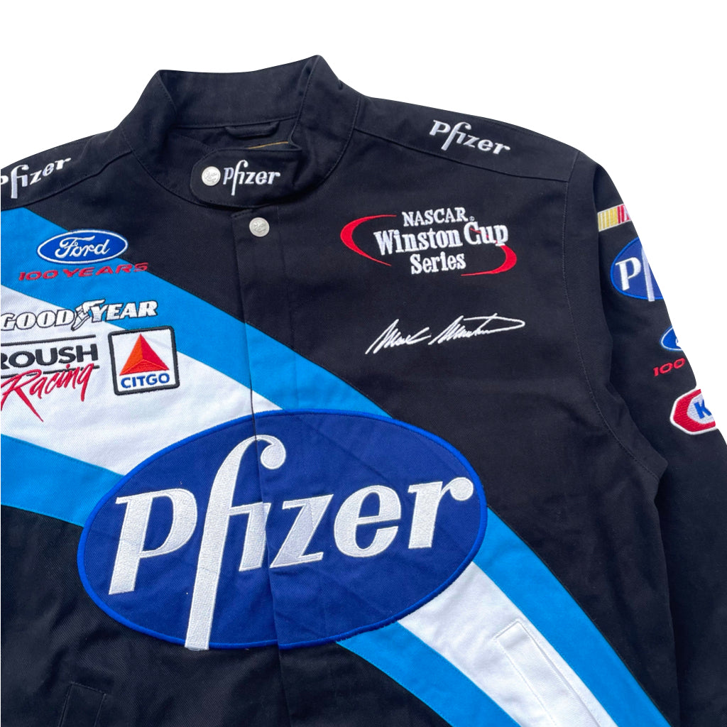 Vintage Pfizer Nascar Racing Jacket