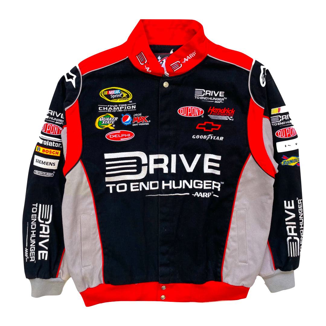 Vintage Drive 2 End Hunger Nascar Racing Jacket