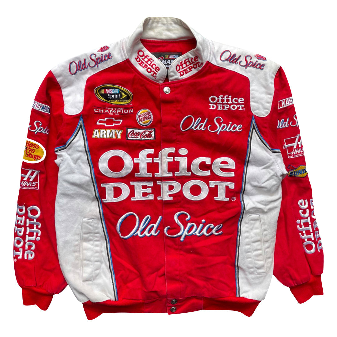 Vintage Office Depot Nascar Racing Jacket