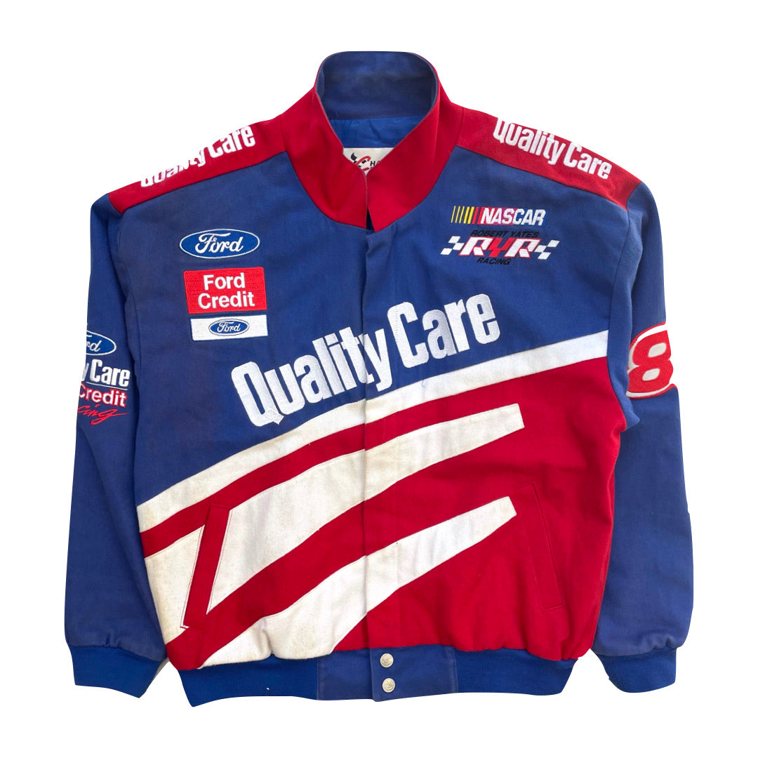 Vintage Quality Care Nascar Racing Jacket