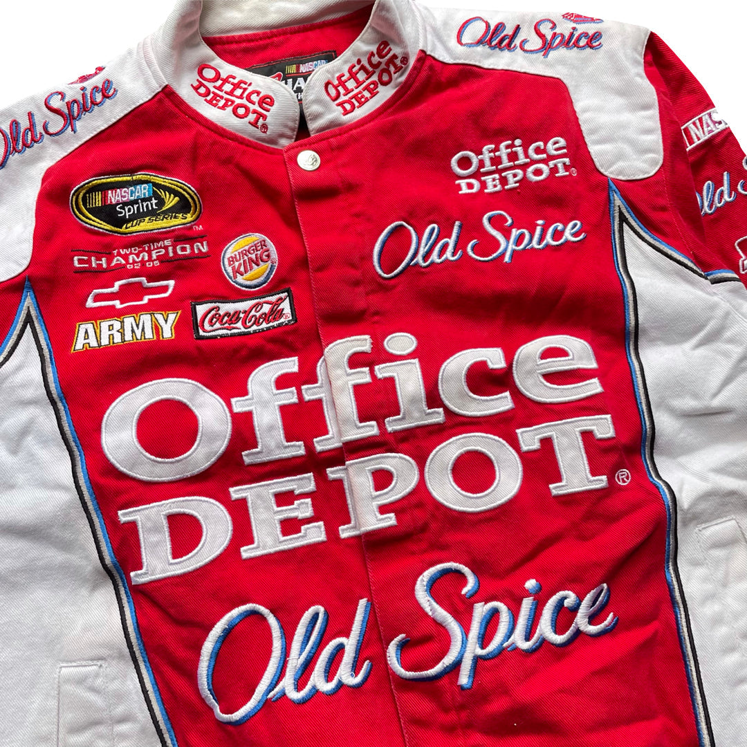 Vintage Office Depot Nascar Racing Jacket